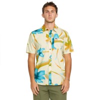 риза,с,къс,ръкав,дамски,ризи,мъжки,ризи,volcom,tracers,floral,short,sleeve,shirt,beige,(light,beige)