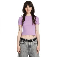 тениска,мъжки,тениски,дамски,тениски,volcom,tight,short,sleeve,t,shirt,purple,(iris,purple)