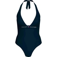 бански,костюм,дамски,бански,костюми,tommy,hilfiger,halter,swimsuit,dark,night,navy,(blue)