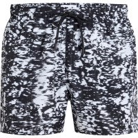 бански,гащета,мъжки,бански,костюми,calvin,klein,jeans,short,drawstring,print,swimming,shorts,glitched,marble,aop,black,(black)