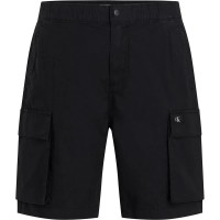 дънки,мъжки,панталони,calvin,klein,jeans,washed,cargo,shorts,ck,black,(black)