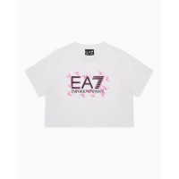 тениска,детски,тениски,ea7,emporio,armani,7g000151,af10373,short,sleeve,t,shirt,white