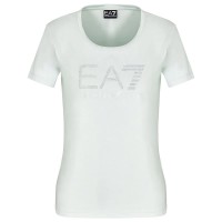 тениска,дамски,тениски,ea7,emporio,armani,7w000094,af10373,short,sleeve,t,shirt,light,blue,azure,(white)