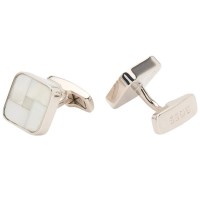 бижутерия,boss,mosaic,10250792,01,cufflinks,natural,(golden)