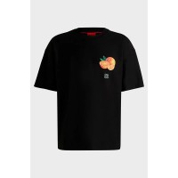 тениска,мъжки,тениски,hugo,dartiee,01,short,sleeve,t,shirt,black,(black)
