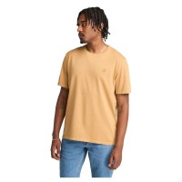 тениска,мъжки,тениски,timberland,dunstan,river,garment,dye,short,sleeve,t,shirt,yellow,(light,wheat,boot)