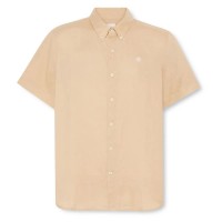 риза,с,къс,ръкав,дамски,ризи,мъжки,ризи,timberland,mill,brook,linen,short,sleeve,shirt,beige,(safari)