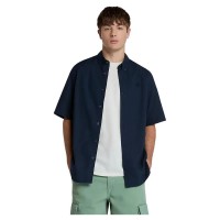 риза,с,къс,ръкав,мъжки,ризи,timberland,stretch,poplin,short,sleeve,shirt,blue,(dark,sapphire)