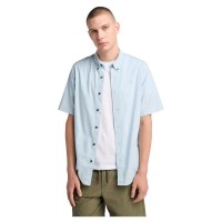 риза,с,къс,ръкав,мъжки,ризи,timberland,stretch,poplin,short,sleeve,shirt,blue,(skyway)