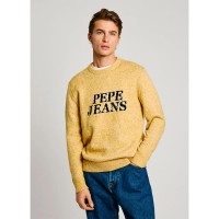 блуза,мъжки,пуловери,pepe,jeans,luka,sweater,ochre,yellow,(yellow)