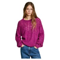 блуза,мъжки,пуловери,дамски,пуловери,pepe,jeans,naina,sweater,pink,(cranberry,pink)