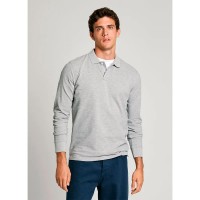 дамски,блузи,с,яка,мъжки,блузи,с,яка,pepe,jeans,new,oliver,long,sleeve,polo,grey,(marl,grey)