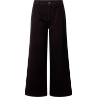 панталони,дамски,панталони,pepe,jeans,tania,wide,crop,high,waist,pants,black,(black)