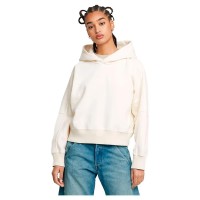 суичър,дамски,блузи,g,star,embossed,oversized,hoodie,white,(lt,chalk)