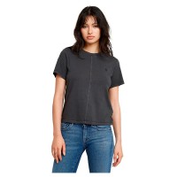 тениска,дамски,тениски,g,star,overdyed,front,seam,short,sleeve,t,shirt,black,(dark,black,gd)