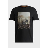 тениска,мъжки,тениски,boss,dunetrace,short,sleeve,t,shirt,black