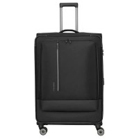 куфари,travelite,crosslite,4w,xl,118,133l,trolley,bag,black