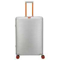 куфари,travelite,next,4w,l,100l,trolley,bag,silver,orange,(silver)