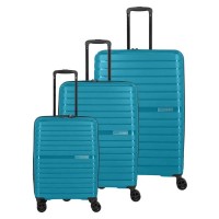 куфари,travelite,trient,4w,l,m,s,trolley,bag,petrol,(blue)