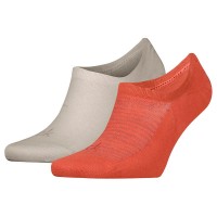 чорапи,мъжки,чорапи,calvin,klein,hc,space,dye,bird,eye,no,show,socks,2,pairs,red,(beige,red)