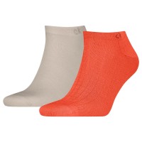 чорапи,мъжки,чорапи,calvin,klein,sneaker,squares,socks,2,pairs,red,(red,grey)