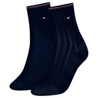 чорапи,дамски,чорапи,tommy,hilfiger,701232974,short,socks,2,pairs,navy,(blue)