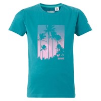 тениска,детски,тениски,regatta,bosley,viii,short,sleeve,t,shirt,exotic,plume,(blue)