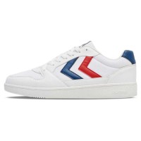 маратонки,мъжки,маратонки,hummel,center,court,cv,trainers,white,blue,red