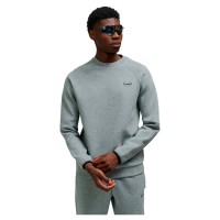 поларена,блуза,мъжки,пуловери,hummel,tech,fleece,sweatshirt,grey,melange,(grey)