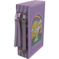 канцеларски,принадлежности,cyp,brands,snoopy,triple,case,purple,(multicolor)