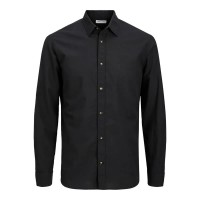риза,с,дълъг,ръкав,мъжки,ризи,jack,&,jones,summer,long,sleeve,shirt,black