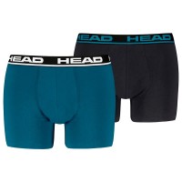 боксерки,мъжко,бельо,head,basic,boxers,2,units,teal,black,(blue,black)