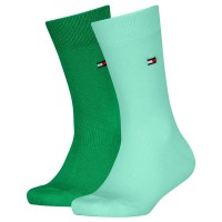чорапи,детски,чорапи,tommy,hilfiger,basic,socks,2,pairs,faded,green,(green)