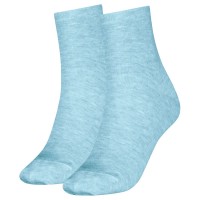 чорапи,дамски,чорапи,tommy,hilfiger,casual,short,socks,2,pairs,light,blue,melange,(blue)