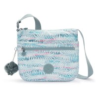 чанти,за,през,рамо,kipling,arto,6l,crossbody,palmtree,leaves,(grey)