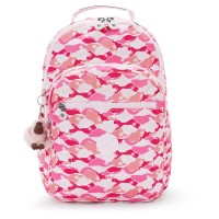 раница,раници,kipling,seoul,lap,27l,backpack,pink,palm,(pink)