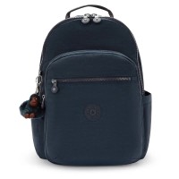 раница,раници,kipling,seoul,college,extra,backpack,true,blue,tonal