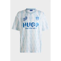 тениска,мъжки,тениски,дамски,тениски,hugo,blue,notbal,10271073,t,shirt,white,(white)