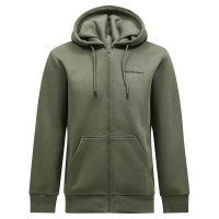 блуза,мъжки,пуловери,peak,performance,original,small,logo,full,zip,sweatshirt,green,(pine,needle)
