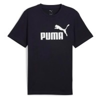 тениска,мъжки,тениски,puma,ess,no.,1,logo,short,sleeve,t,shirt,new,navy,(black)