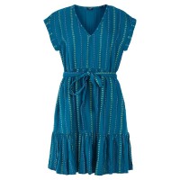 рокля,дамски,поли,и,рокли,protest,waiki,short,sleeve,midi,dress,surfing,blue,(blue)