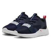 маратонки,детски,маратонки,puma,soft,wired,2,ps,trainers,puma,navy,puma,black,puma,white,puma,red,(blue)