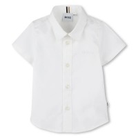 риза,с,къс,ръкав,детски,ризи,boss,j52089,short,sleeve,shirt,white
