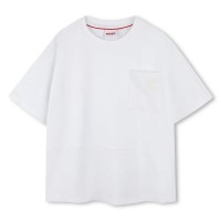 тениска,детски,тениски,hugo,g00342,short,sleeve,t,shirt,white