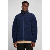 блуза,мъжки,пуловери,urban,classics,aop,sherpa,full,zip,sweatshirt,blue,(dark,blue,damast)