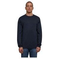 блуза,мъжки,пуловери,дамски,пуловери,urban,classics,knitted,crewneck,sweater,blue,(navy)