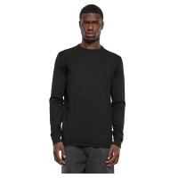 блуза,мъжки,пуловери,urban,classics,knitted,crewneck,sweater,black