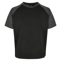 тениска,мъжки,тениски,дамски,тениски,urban,classics,raglan,contrast,short,sleeve,t,shirt,2,units,black,(white,black,charcoal)
