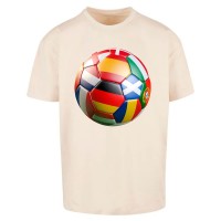 футболна,фланелка,мъжки,тениски,дамски,тениски,mister,tee,football´s,coming,home,europe,tour,short,sleeve,t,shirt,beige,(sand)