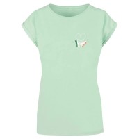 тениска,мъжки,тениски,дамски,тениски,mister,tee,kicks,love,short,sleeve,t,shirt,green,(neo,mint)